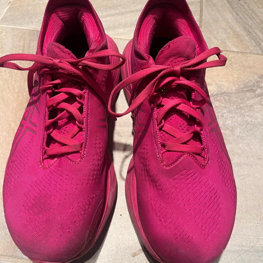 ASICS Women's gel nimbus 25 Pink Running Shoes - Picture 2 of 4